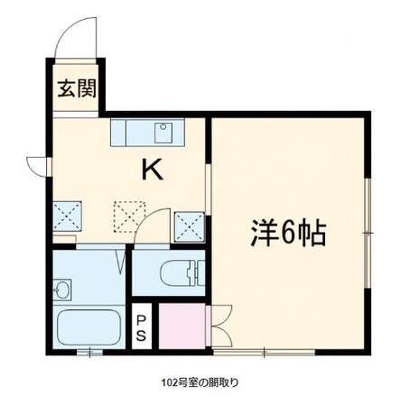 クリア荻窪の物件間取画像